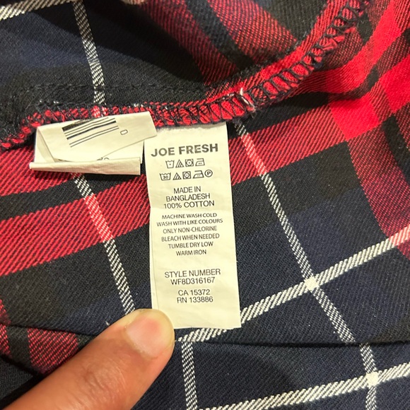 Cute Christmas red and black dress. Size M - Picture 4 of 6